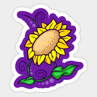 Sunflower Sticker